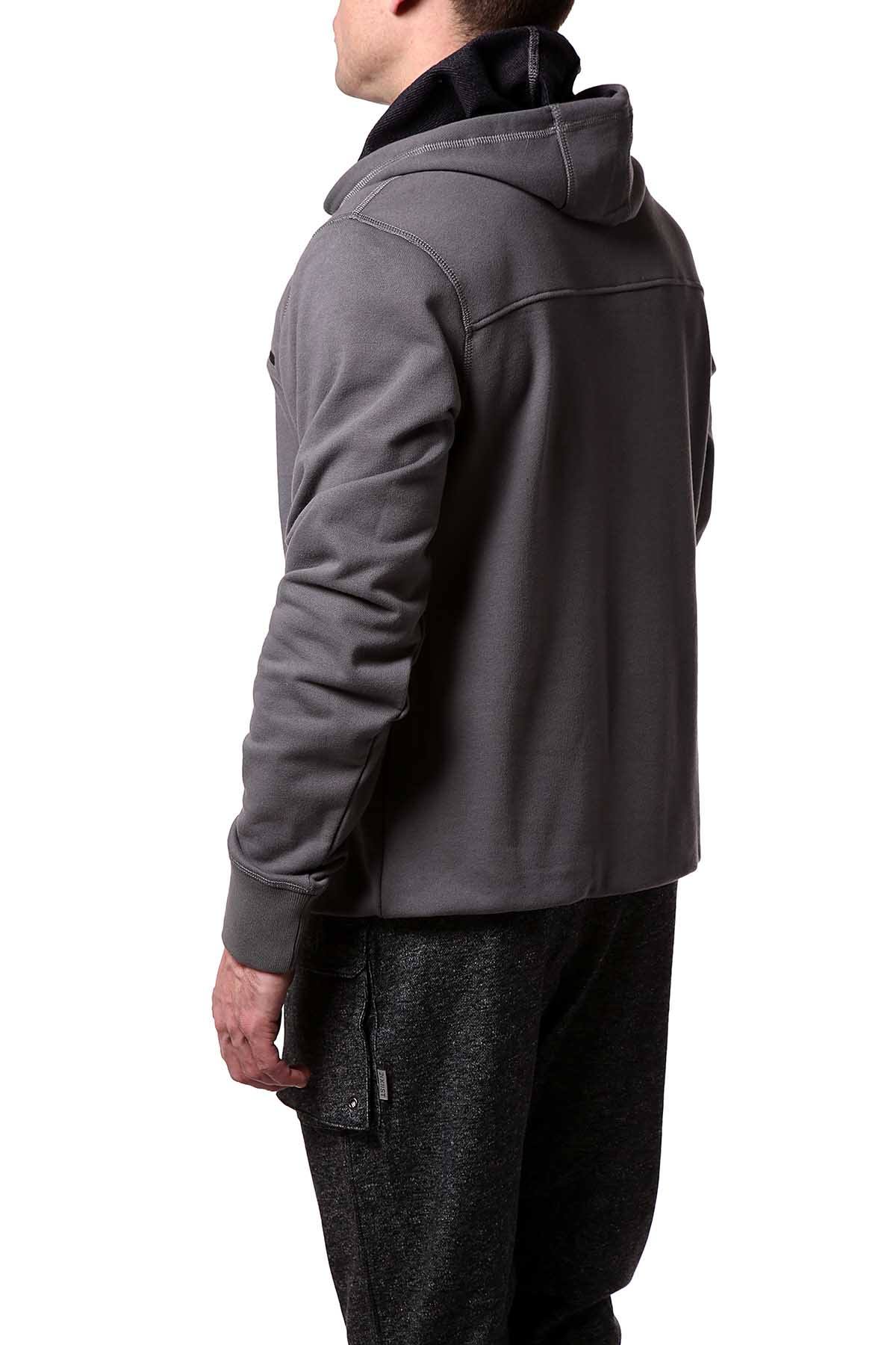 2(X)IST Lead-Grey/Black Two-Tone Lounge Hoodie