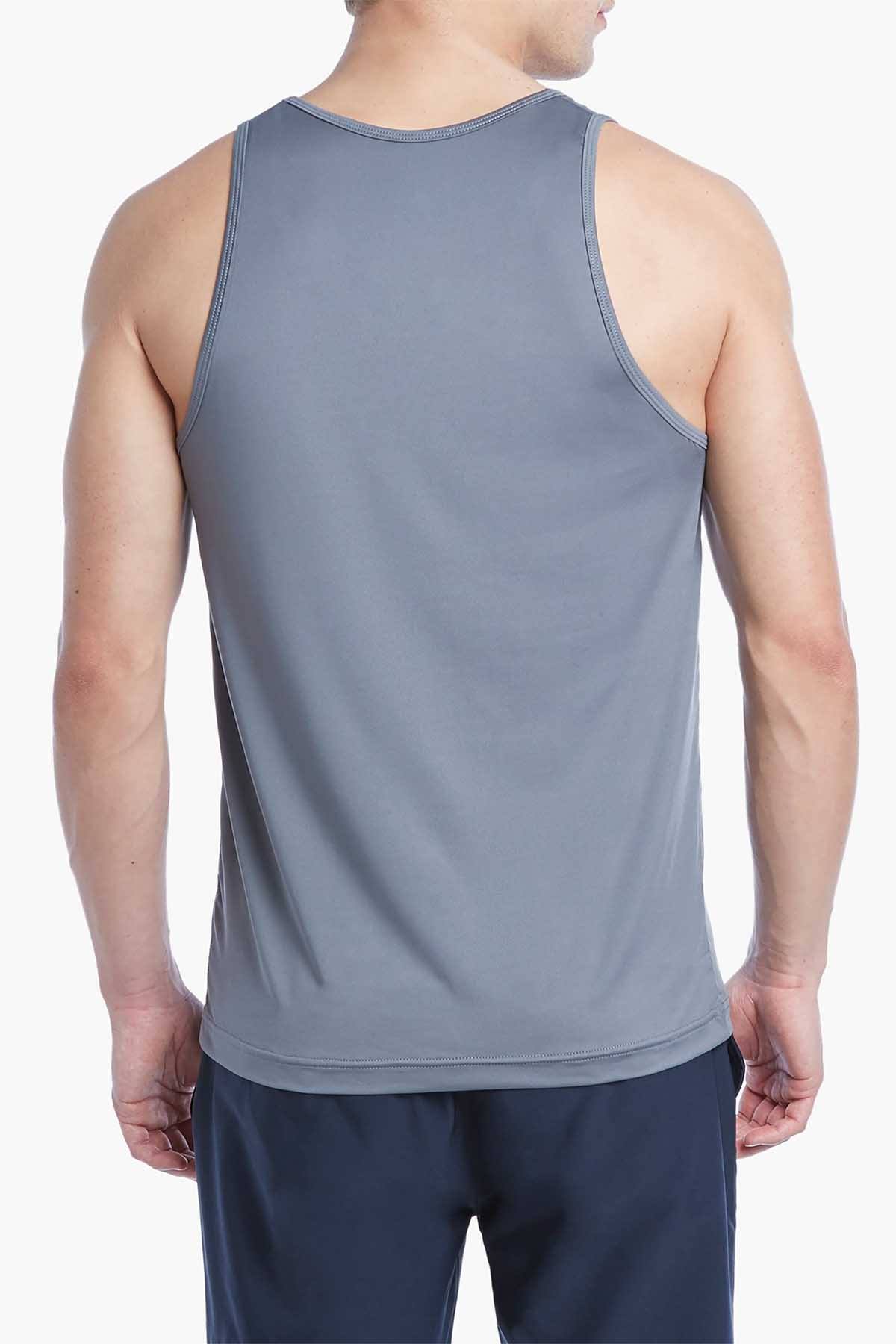 2(X)IST Lead-Grey Sport-Tech Tank Top