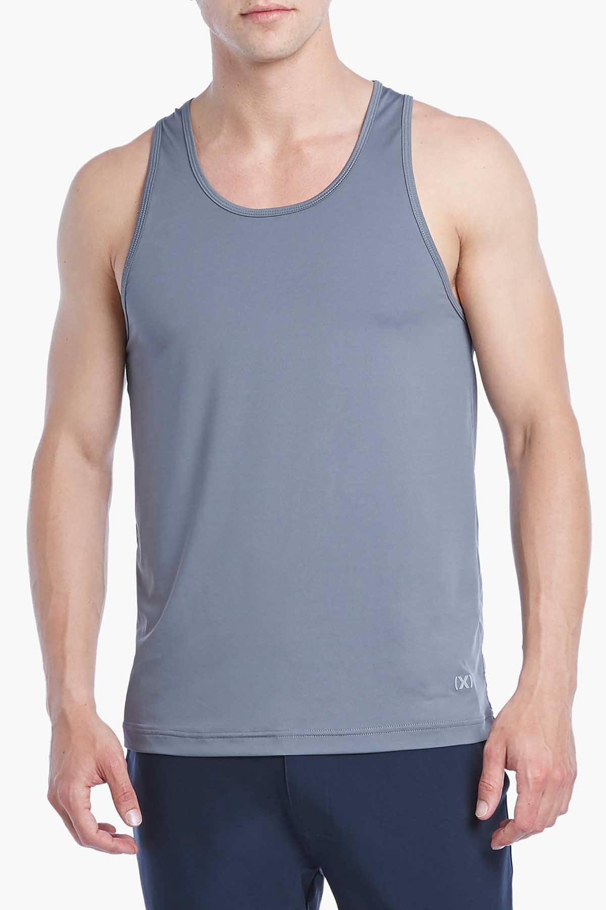 2(X)IST Lead-Grey Sport-Tech Tank Top