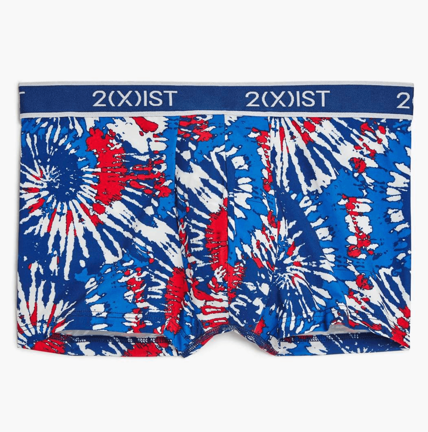 2(X)IST Patriotic Graphic No Show Trunk