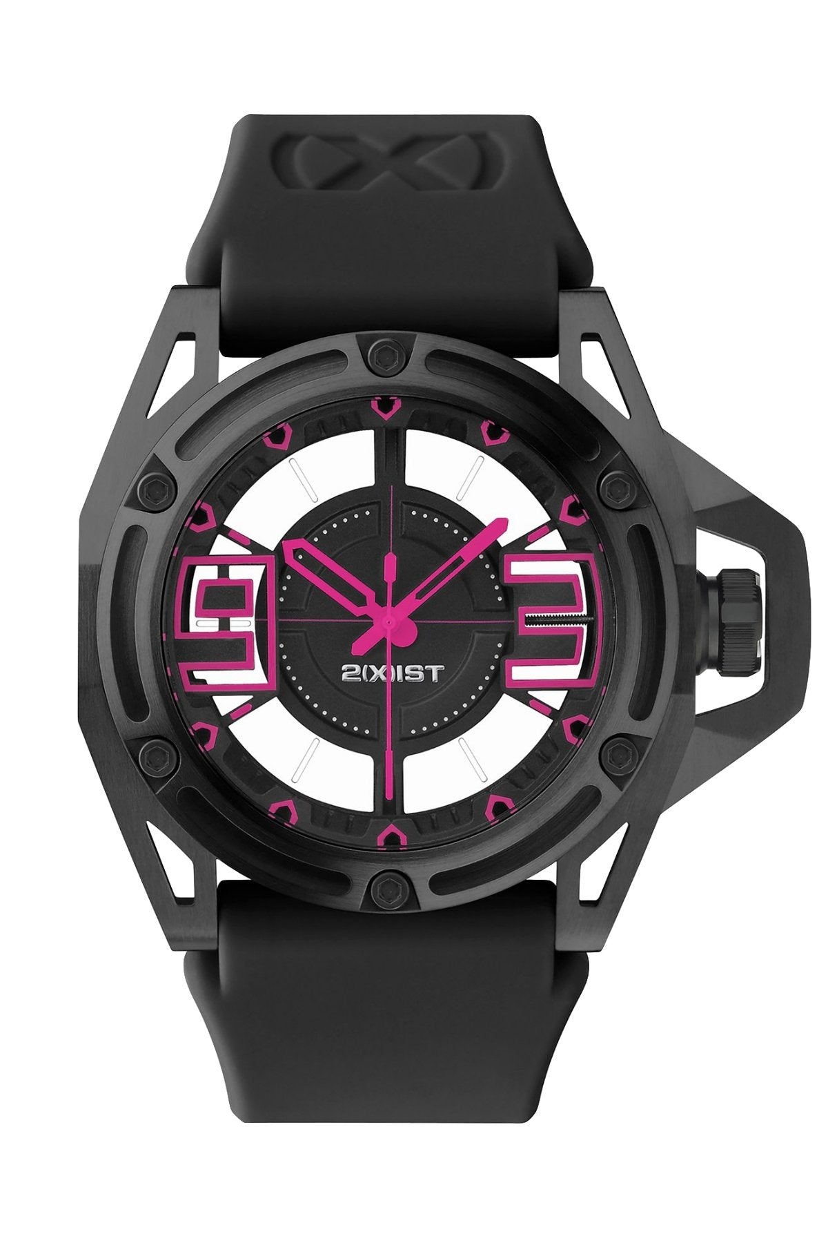 2(X)IST Pink/Black/Gunmetal NYC Watch