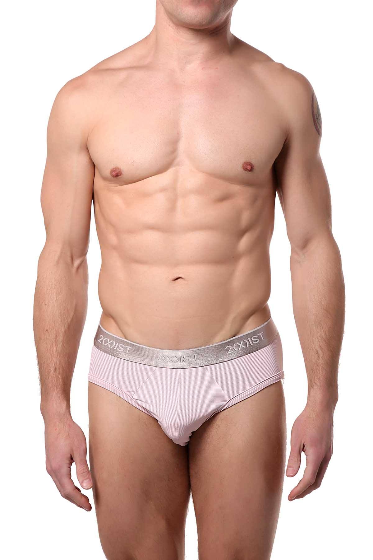 2(X)IST Rose-Gold Elements Silver-Infused Brief