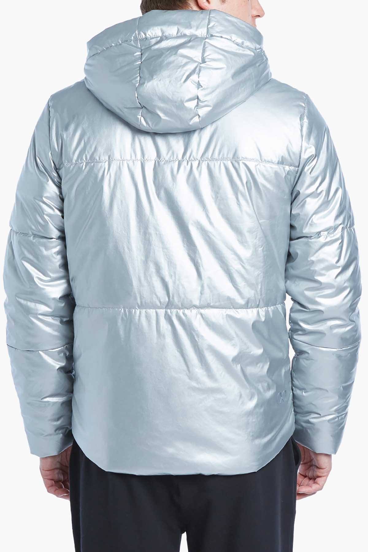 2(X)IST Silver Capsule Puffy Hooded Jacket