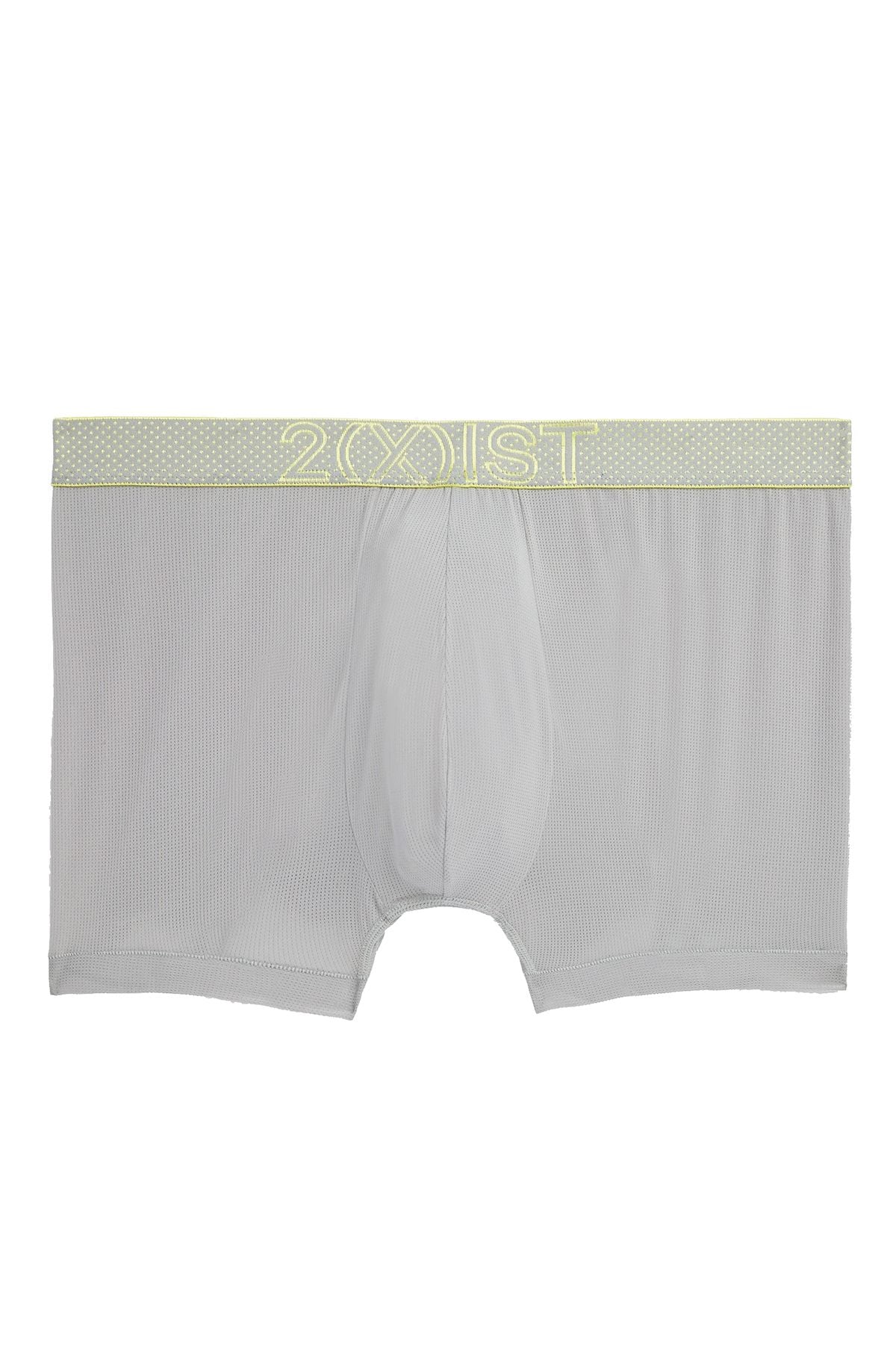 2(X)IST Smoke Grey Speed Dri Mesh No-Show Trunk