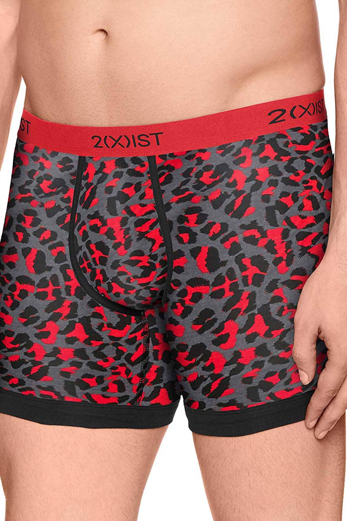 2(X)IST Toreador Cheetah-Print Graphic Cotton Boxer Brief