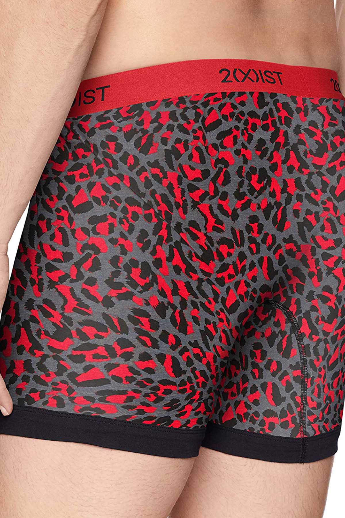 2(X)IST Toreador Cheetah-Print Graphic Cotton Boxer Brief