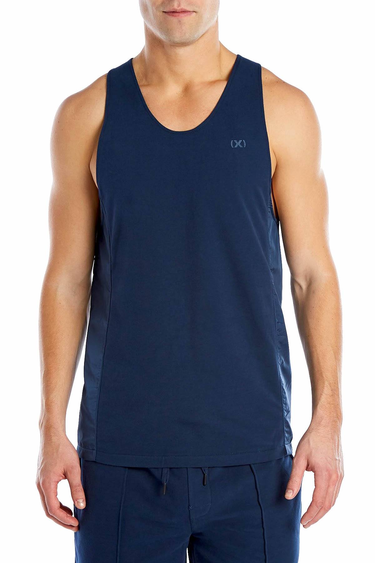 2(X)IST Varisty-Navy Classic Scoop-Neck Tank Top | CheapUndies