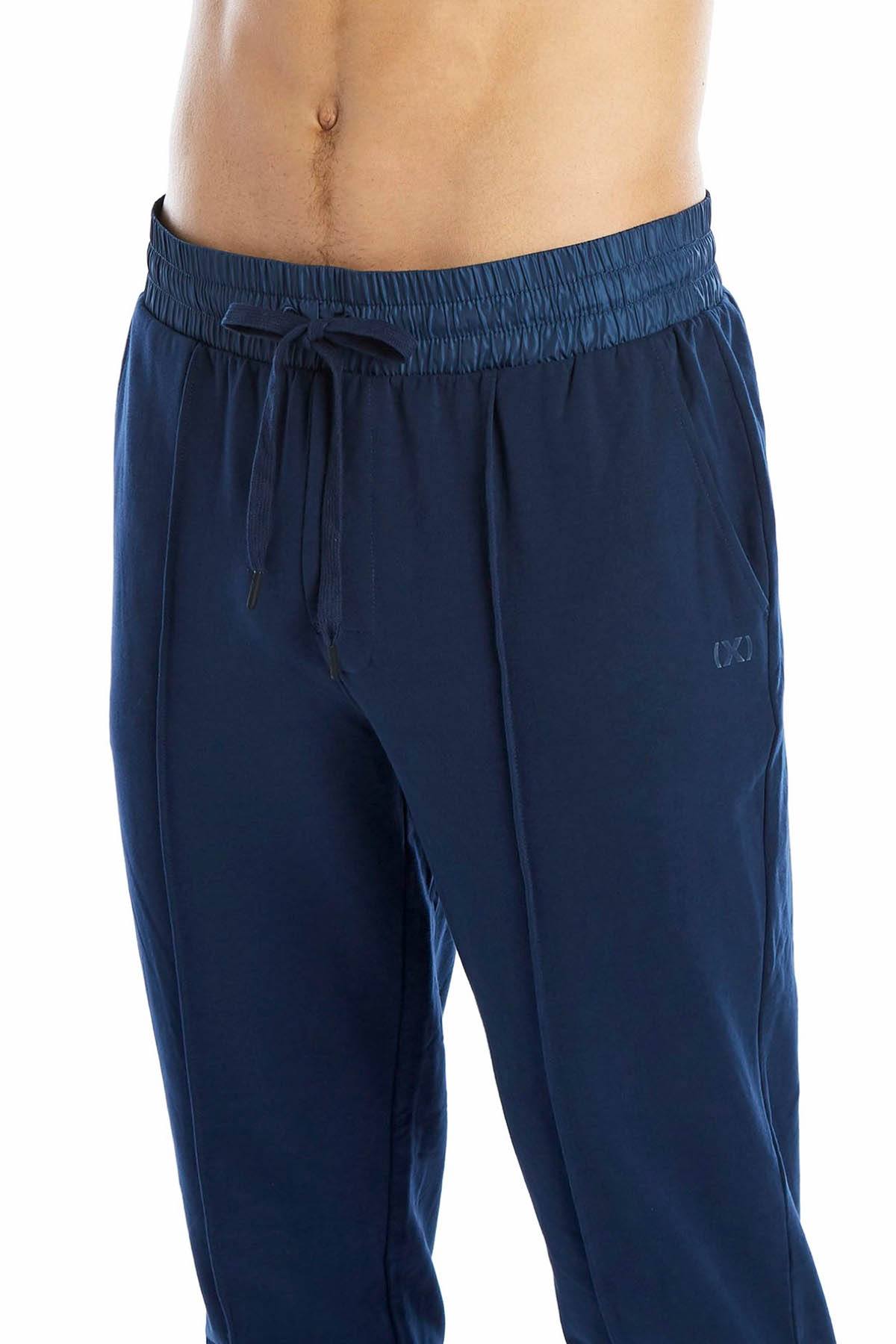 2(X)IST Varsity-Navy Modern Classic Lounge Pant