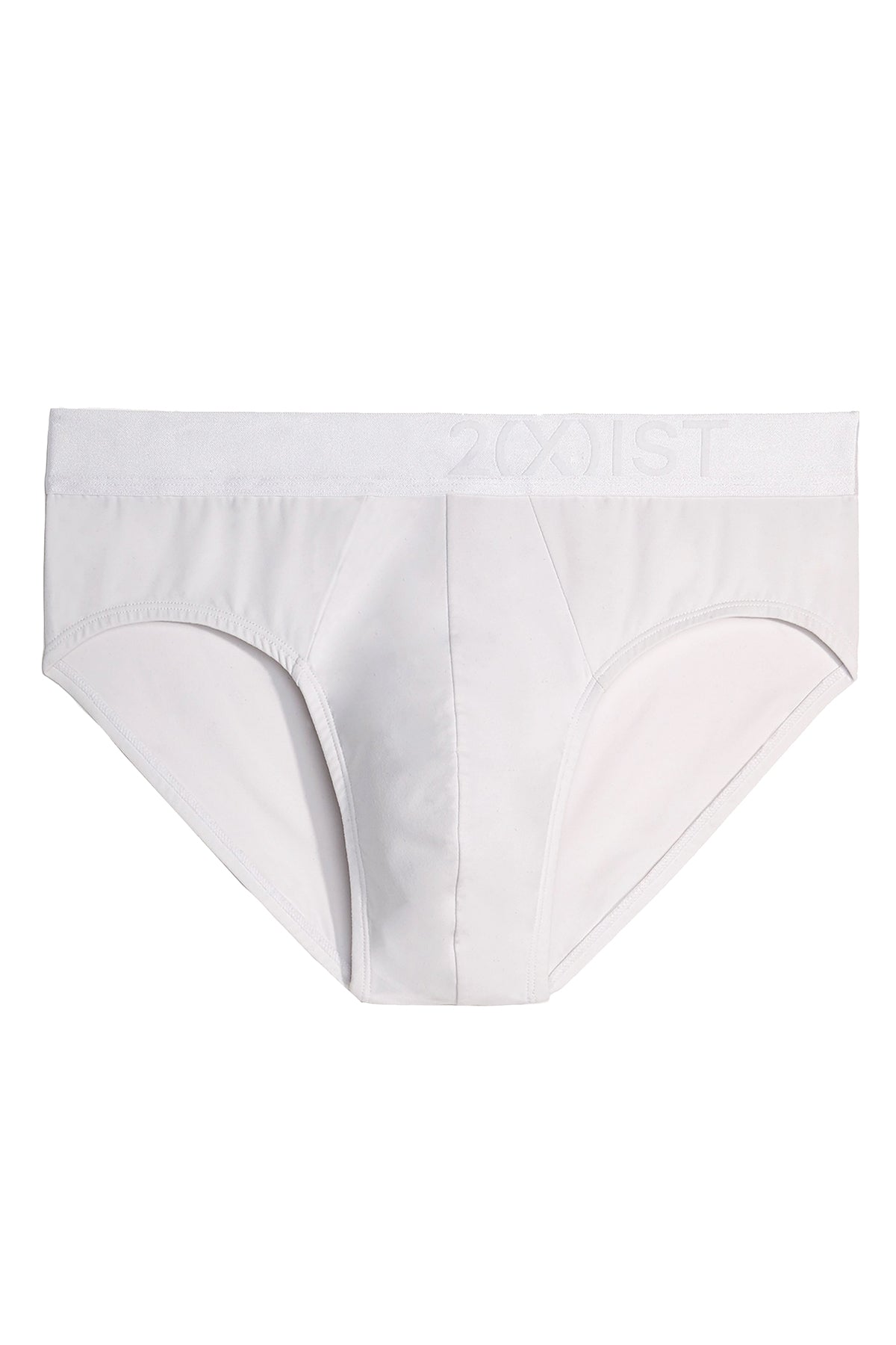 2(X)IST White Electric No-Show Brief