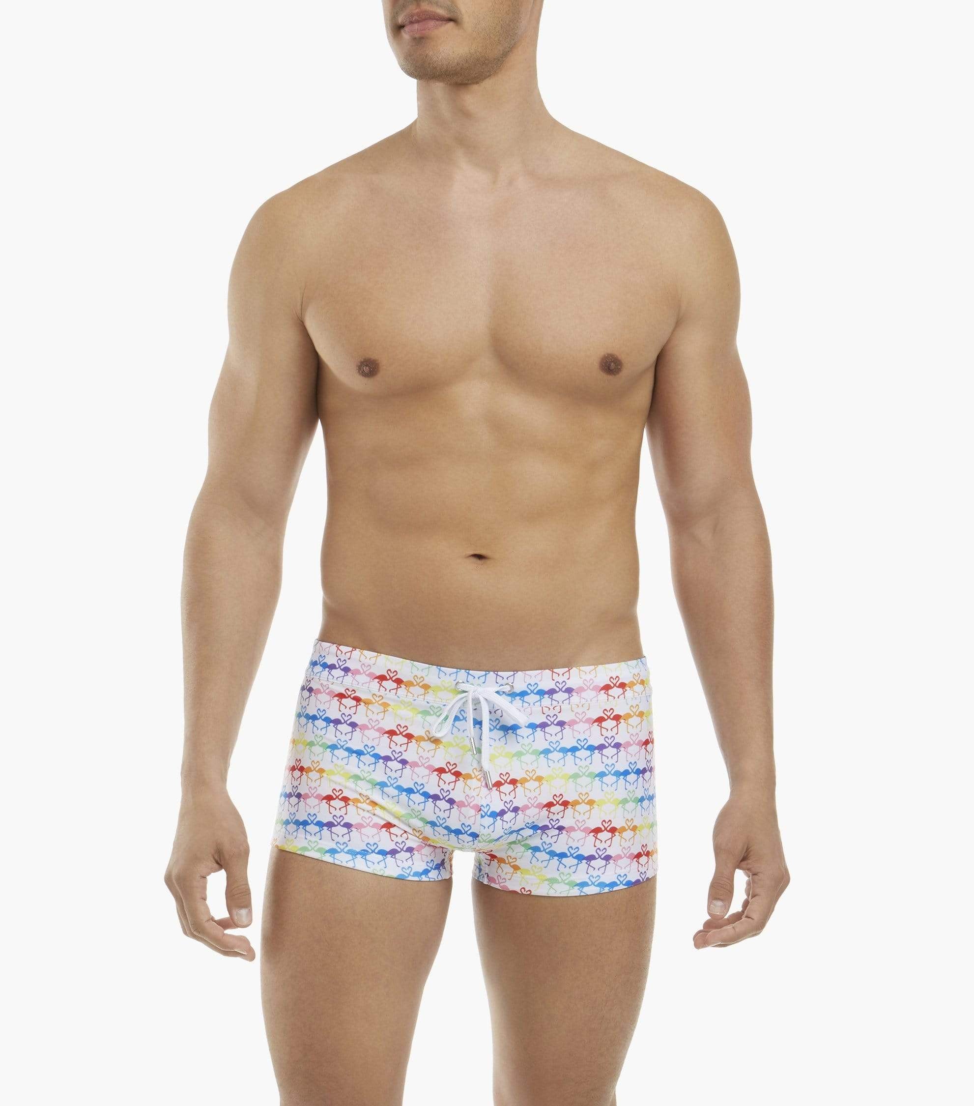 2(X)ist Cabo Pride Flamingo Swim Trunk