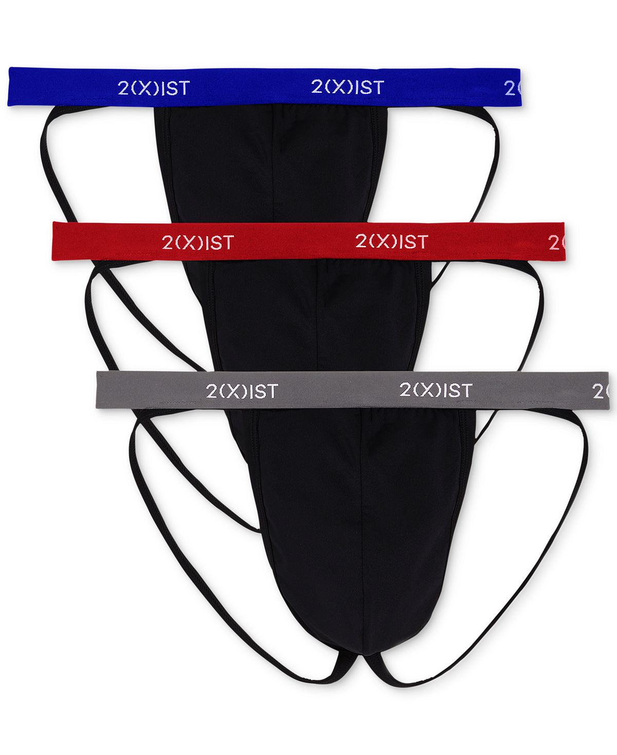 2(x)ist 2(x)ist 3-pk. Speed Dri Jock Straps Lapis/scot