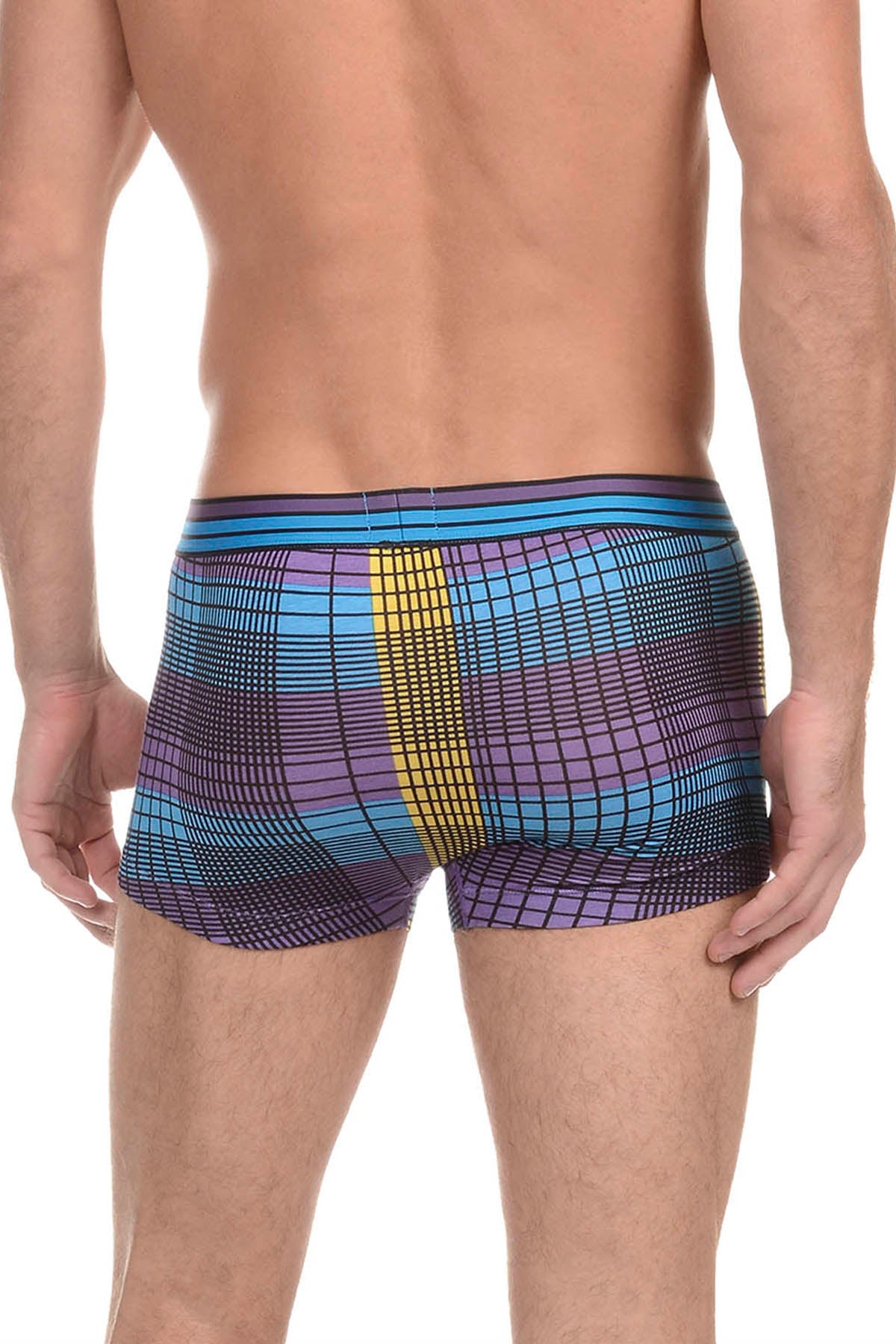 2(X)IST Plaid Purple Mod Modal Trunk