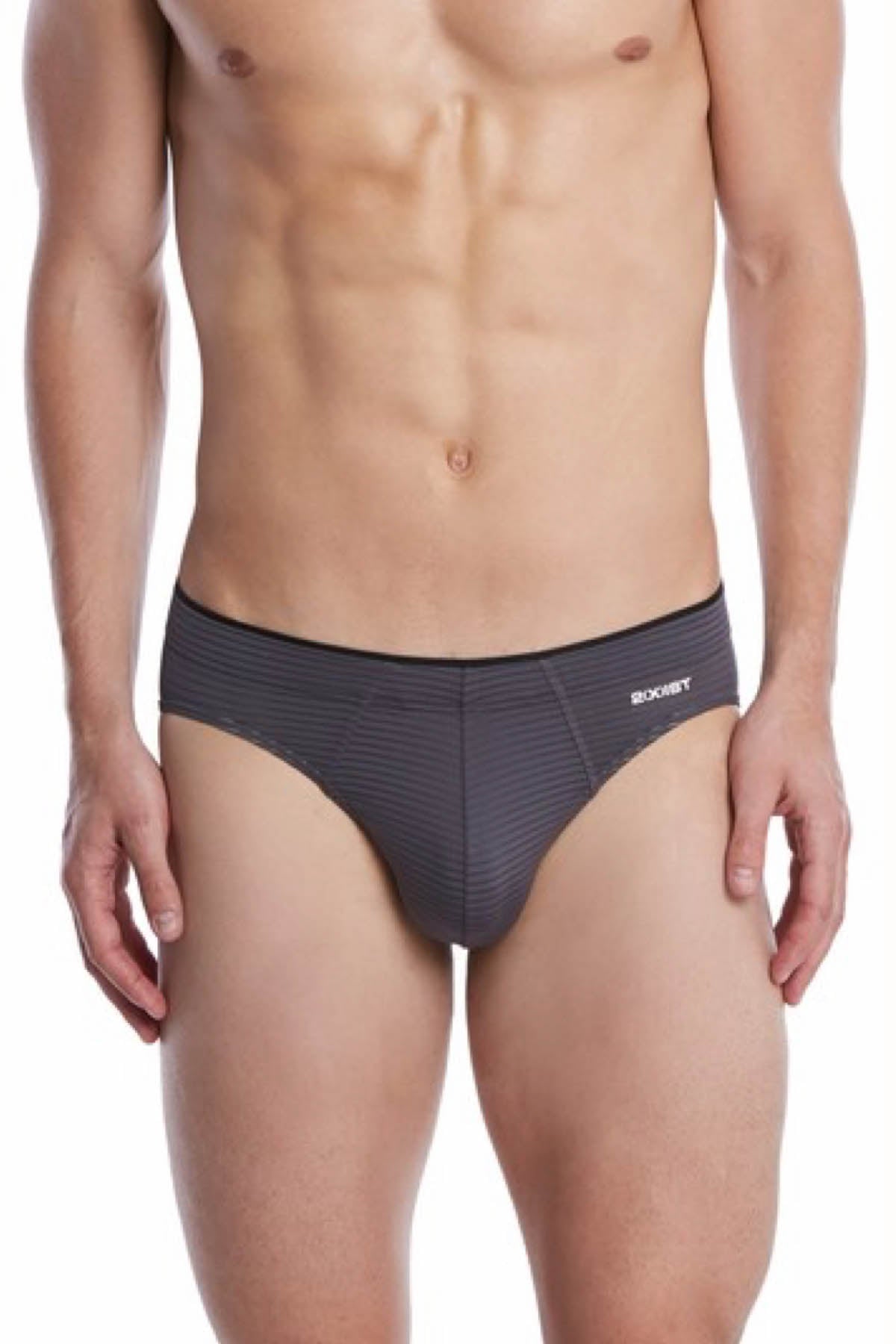 2(X)IST Jet-Grey Sliq Micro Brief