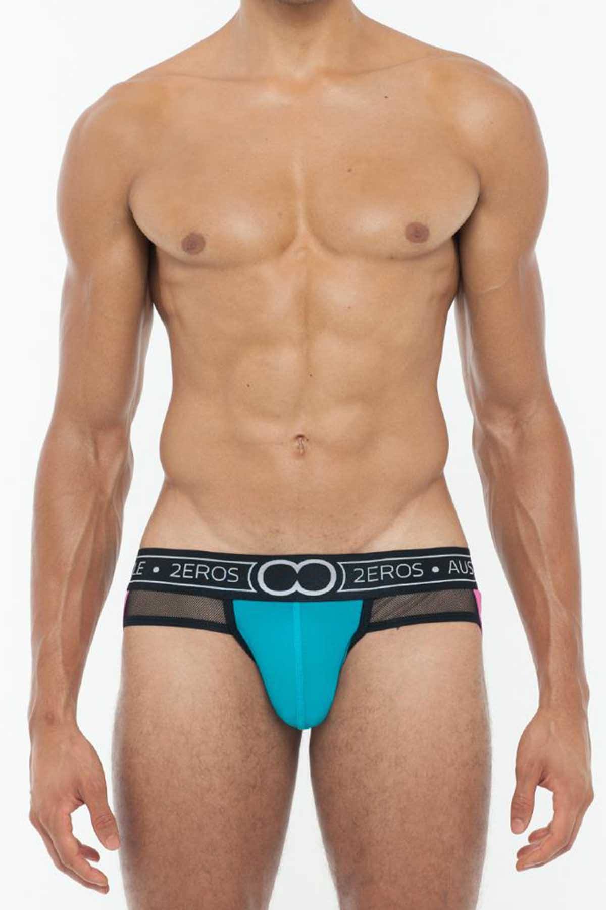 2eros Poseidon Black-Mesh Jock