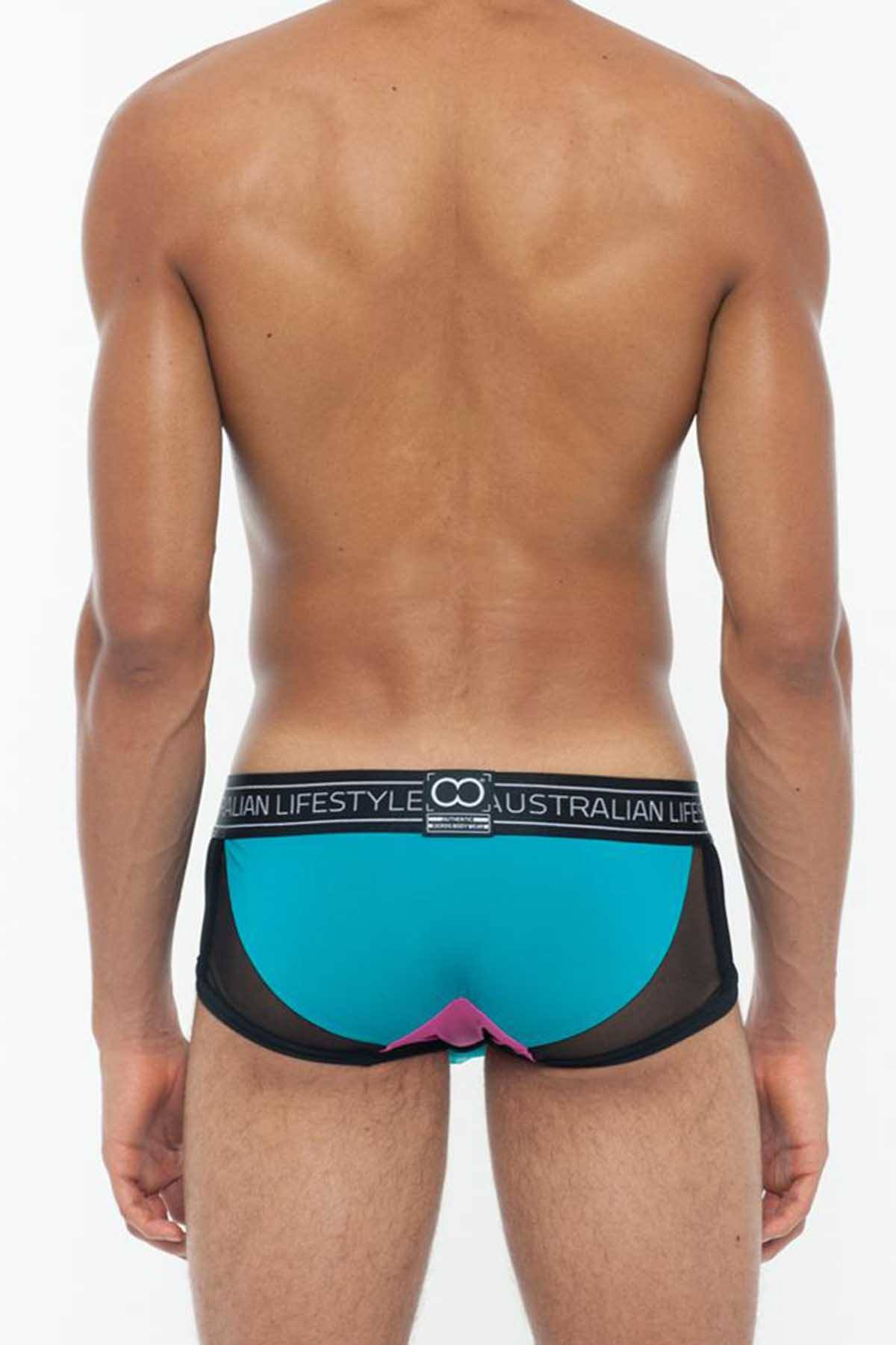 2eros Poseidon Black-Mesh Trunk