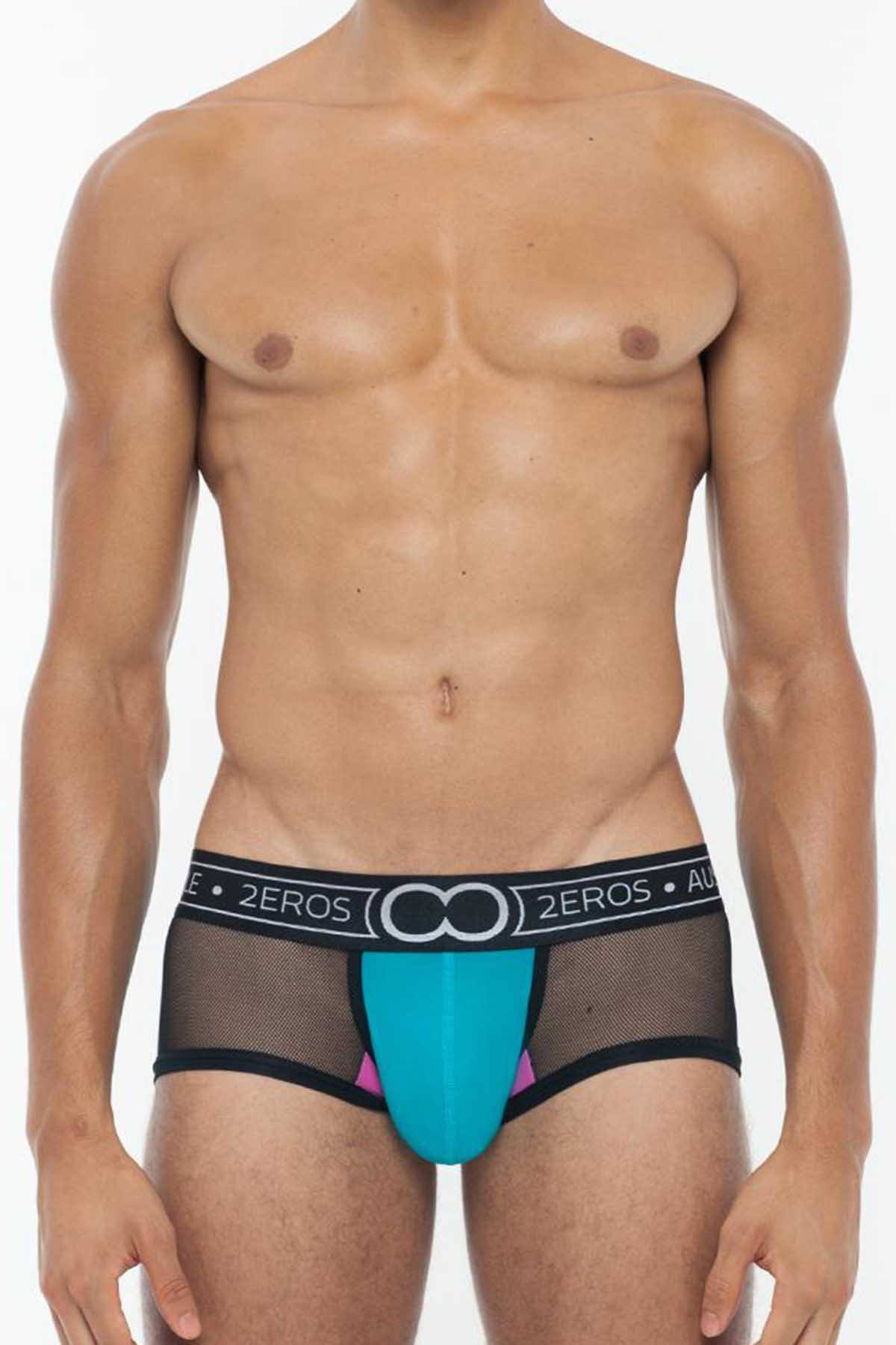 2eros Poseidon Black-Mesh Trunk