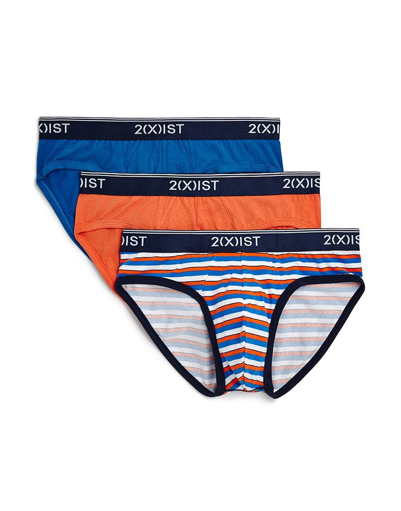 2xist 3-Pack Stretch No-Show Brief 021320