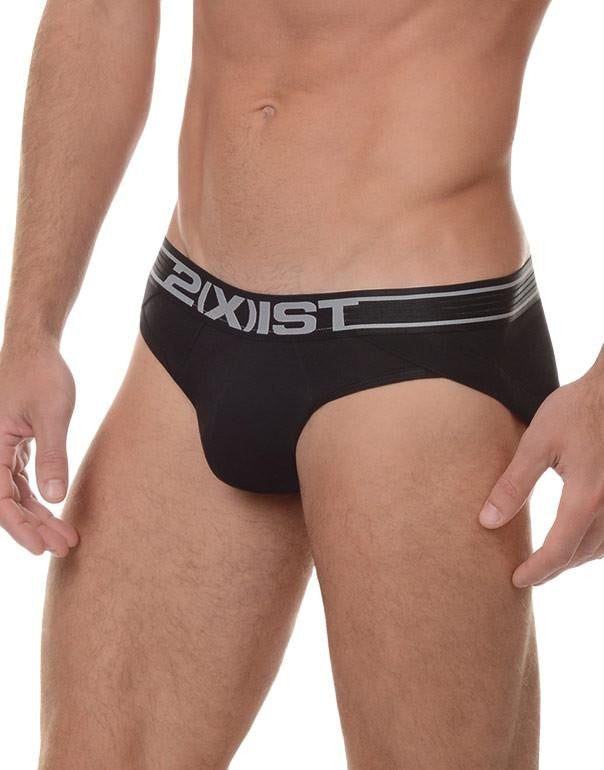 2xist Lift No Show Brief Black