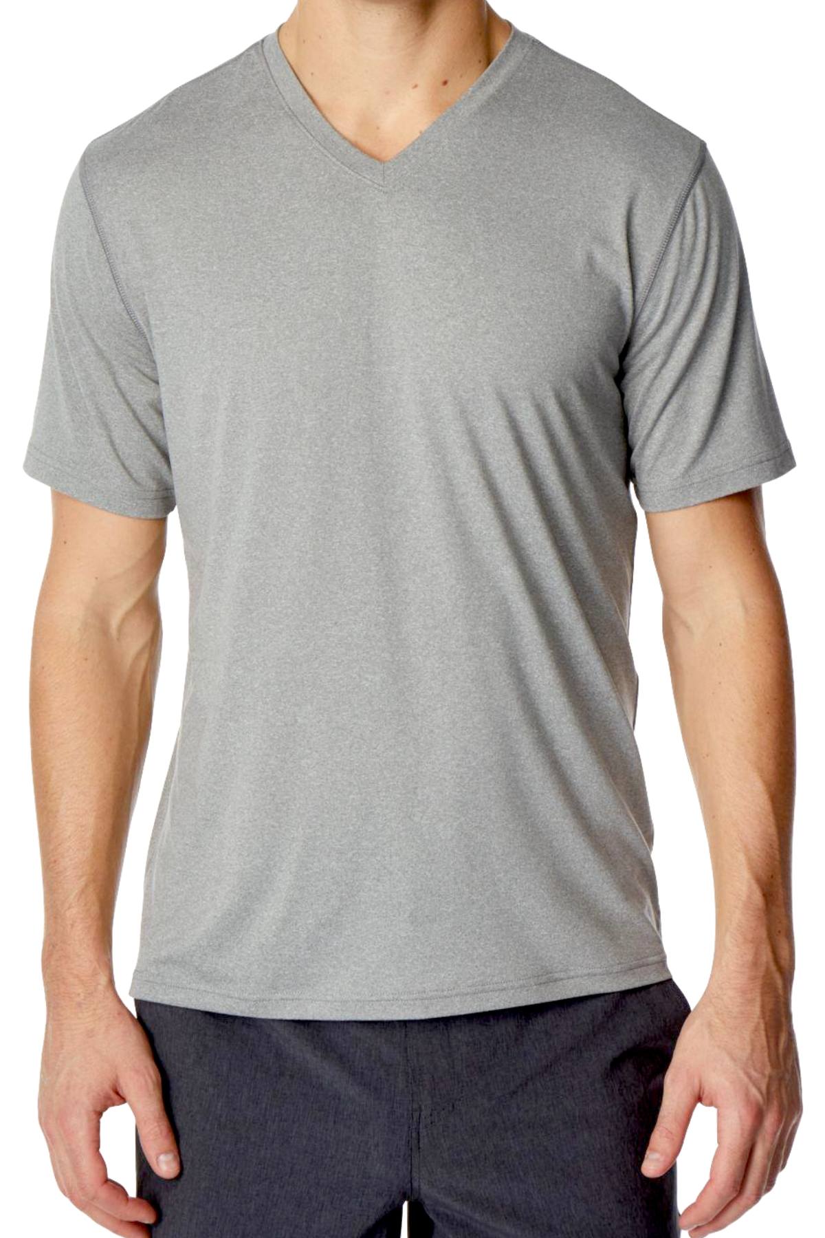 32 Degrees Ariel-Grey V-Neck T-Shirt | CheapUndies
