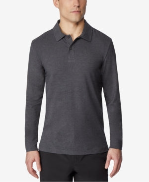 32 Degrees Men's Tech Long-Sleeve Polo