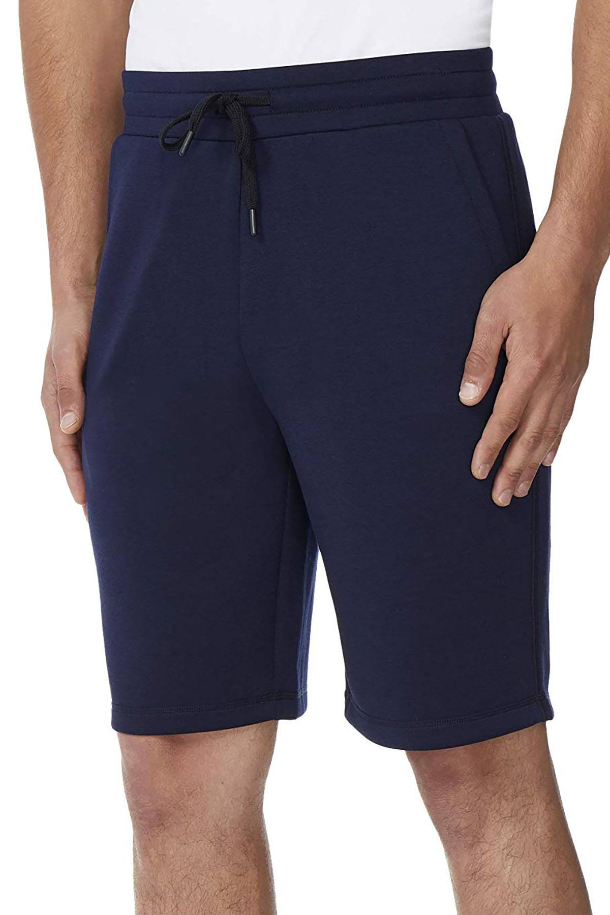 32 Degrees Navy Fleece Tech Short