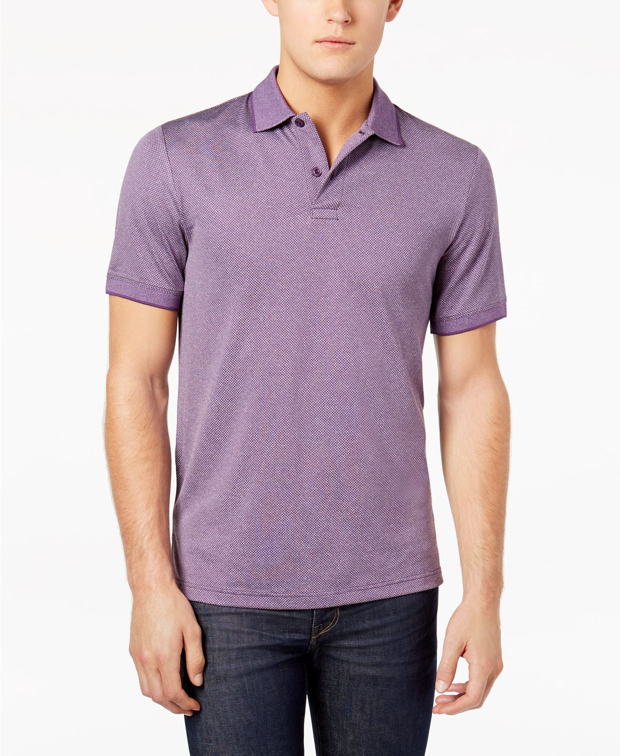 32 Degrees Pro Mesh Polo Dark Heather Plum