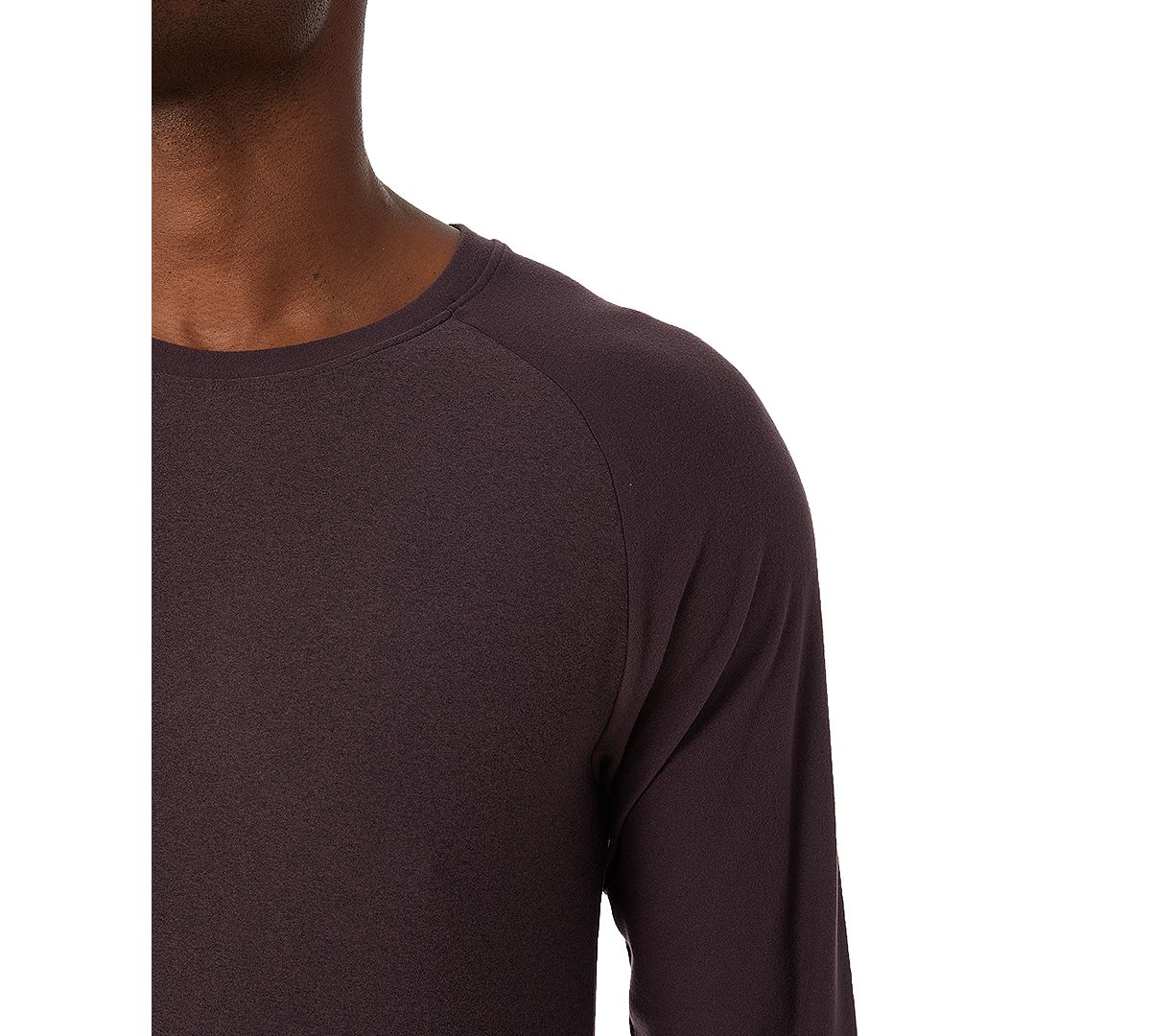 32 Degrees Raglan Long-sleeve Sleep T-shirt Rich Plum