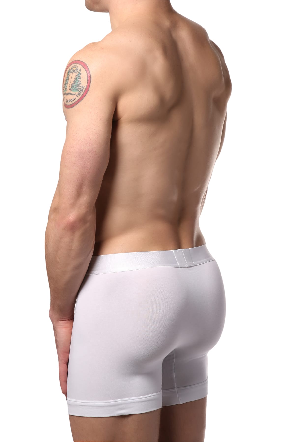 2(X)IST White Electric Cotton Stretch Boxer Brief