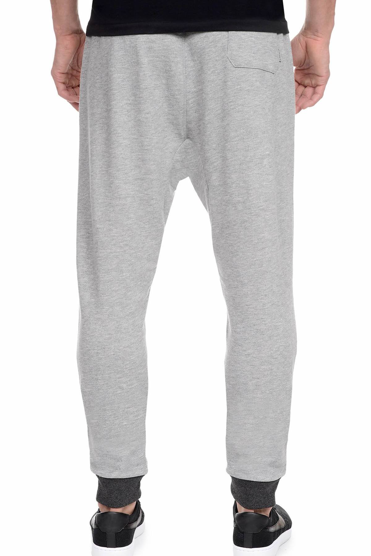 2(X)IST Light-Heather-Grey French Terry Drop Inseam Jogger Pant