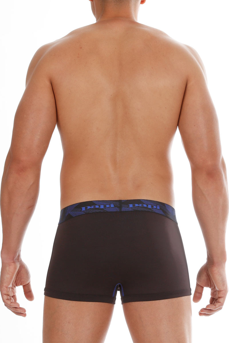 2-Pack Papi Blue & Black Performance Mesh Brazilian Trunks