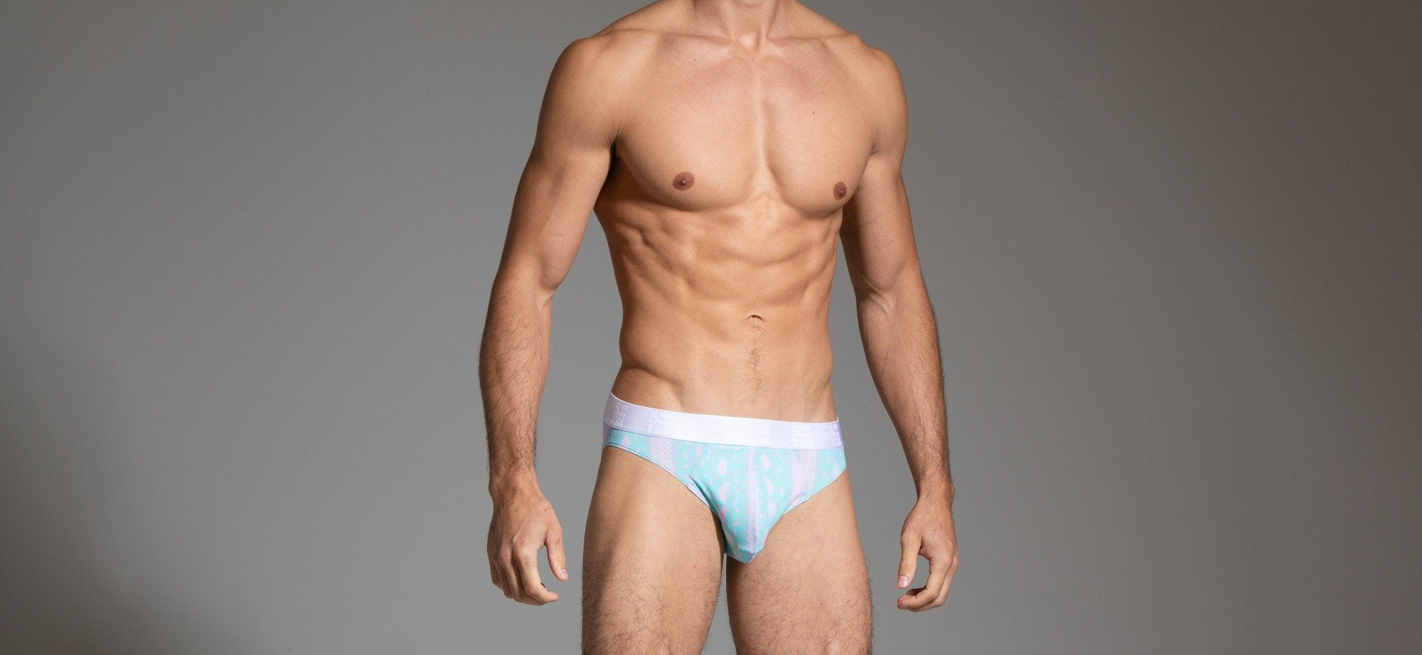 5=Ten Neon Snake Bikini Brief