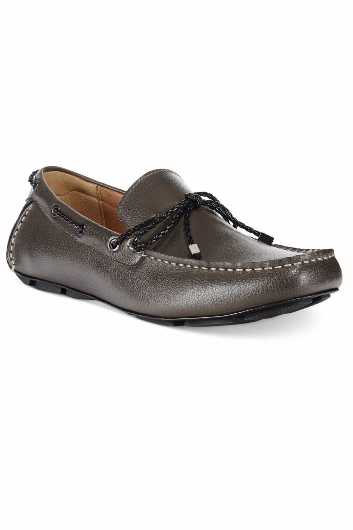 Alfani Charcoal Tanner Pebbled Drivers