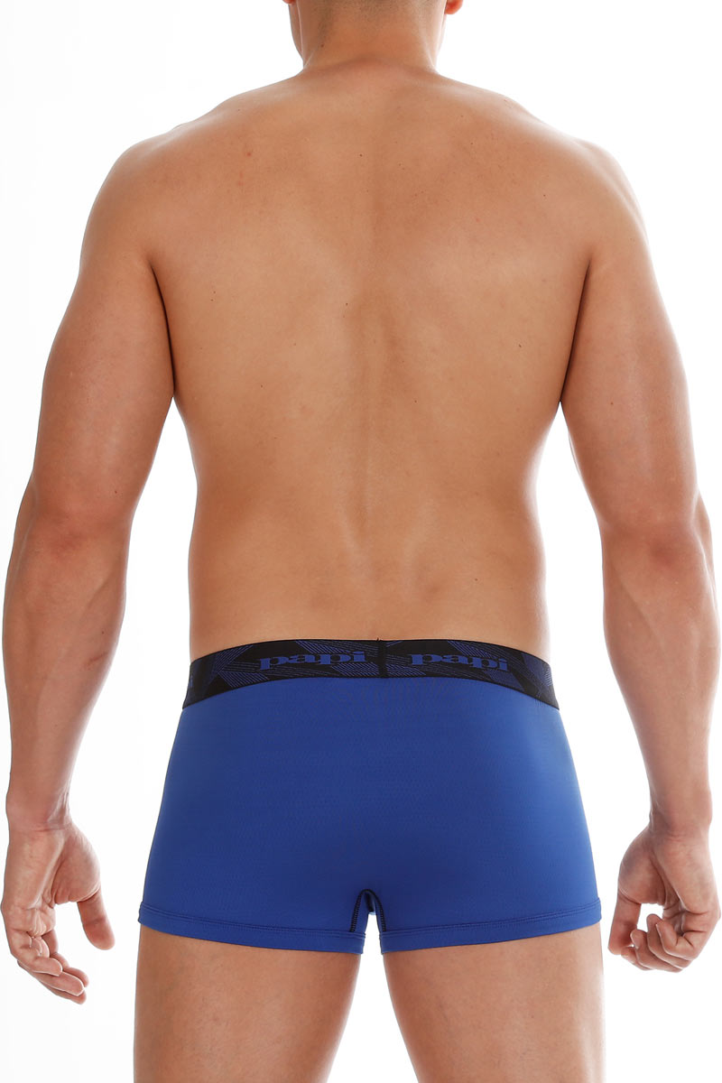 2-Pack Papi Blue & Black Performance Mesh Brazilian Trunks