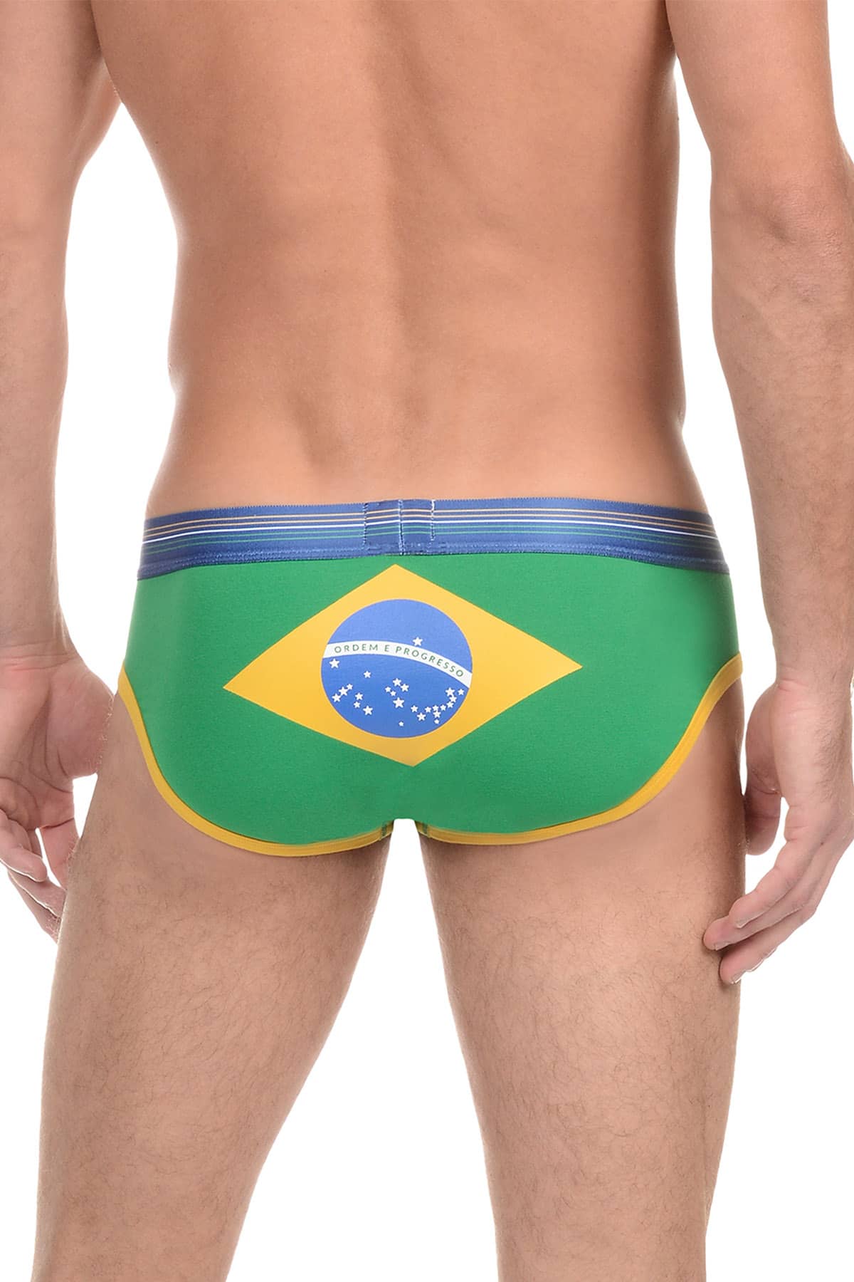 2(X)IST Bonsai Green Brazil No-Show Brief