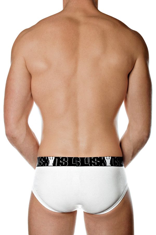 4Skins White Modern Classic Brief