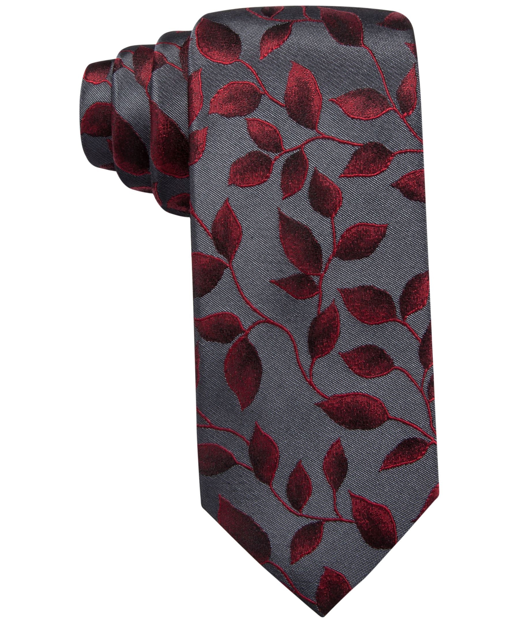 Alfani Spectrum Pacific Vine Slim Tie