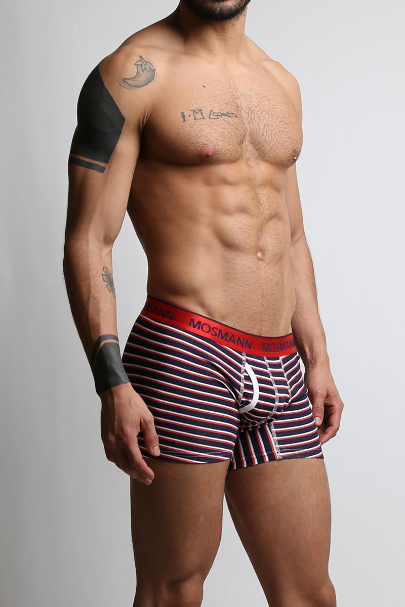 2-Pack Mosmann Multi Stripes & Navy Paisley Boxer Brief