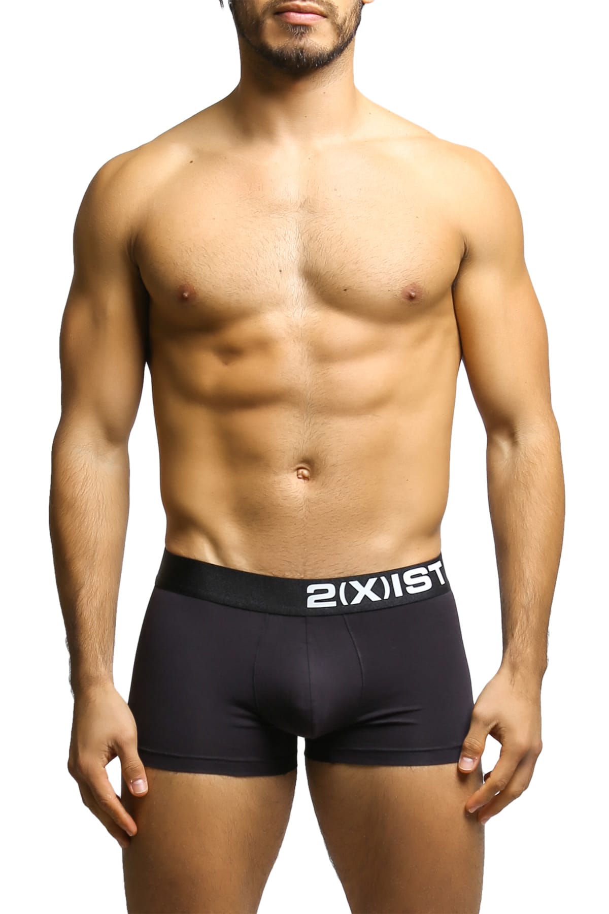 2(X)IST Black Electric Cotton Stretch Trunk