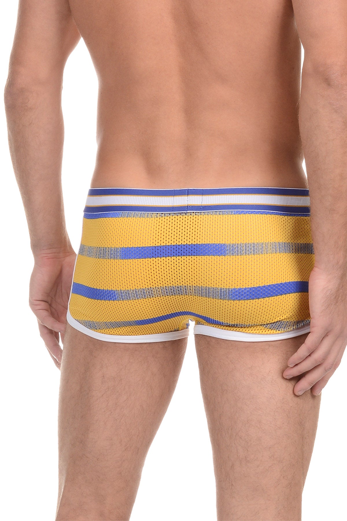 2(X)IST Artisan Gold Rugby No-Show Trunk