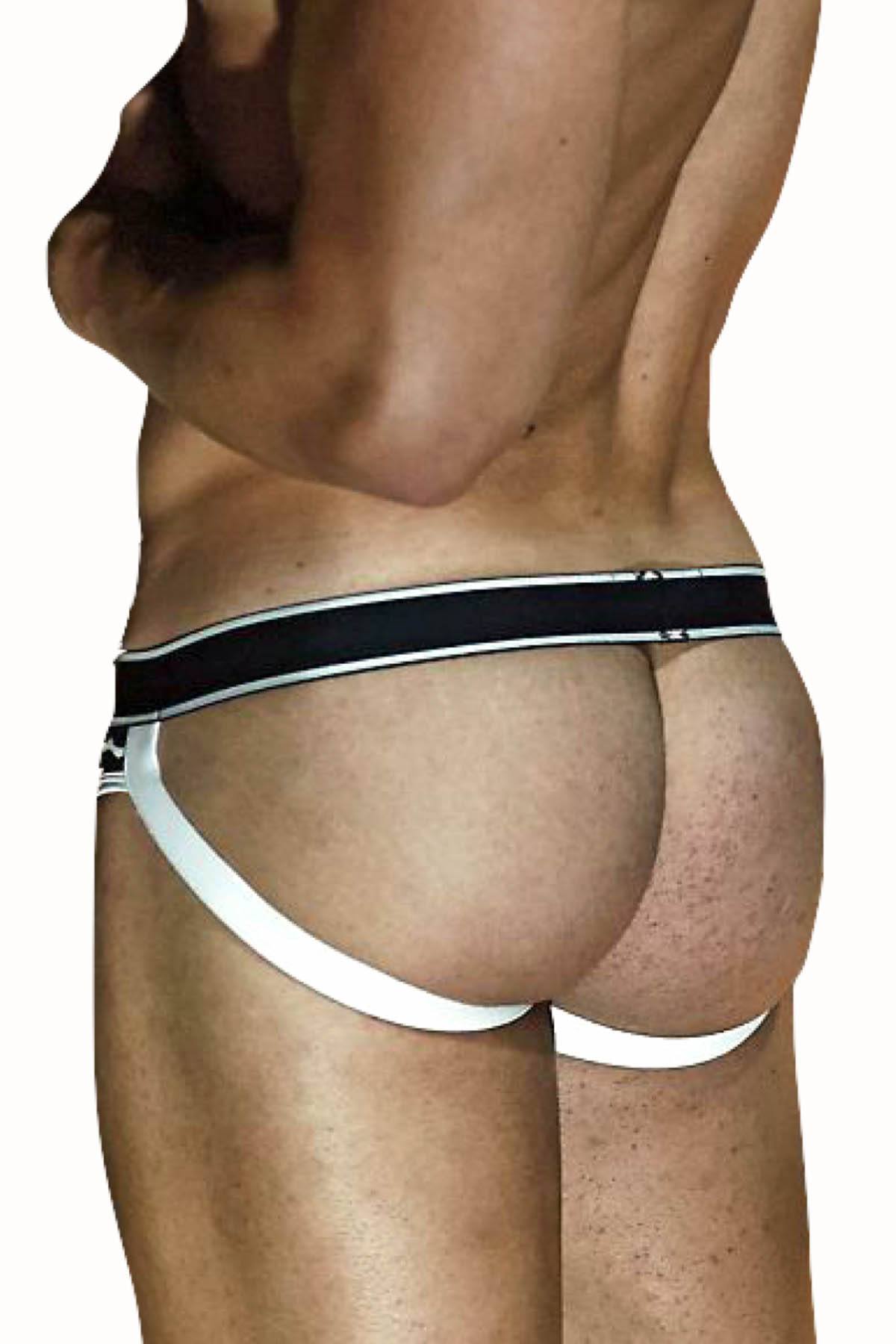 Andres Velasco Black/White Dobby Jock-Brief