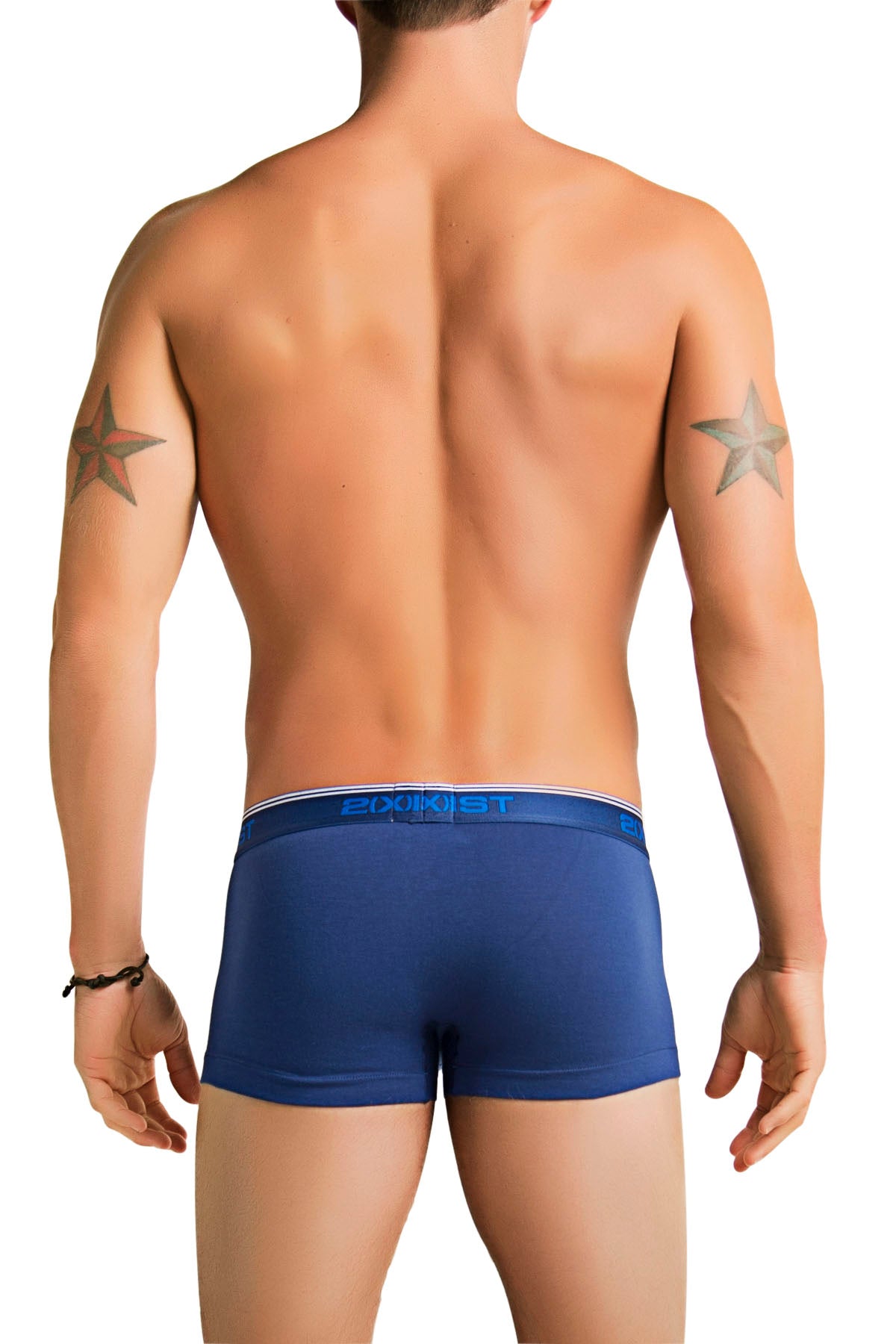 2(X)IST Blue Stretch Boxer Trunk