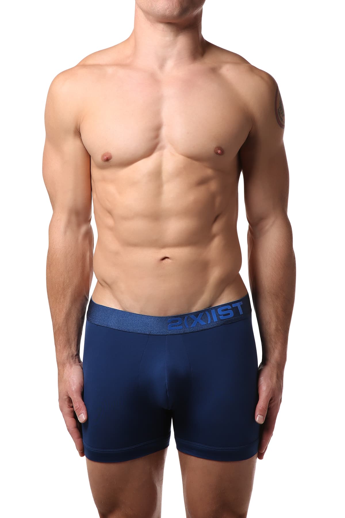 2(X)IST Estate Blue Electric Micro Boxer Brief