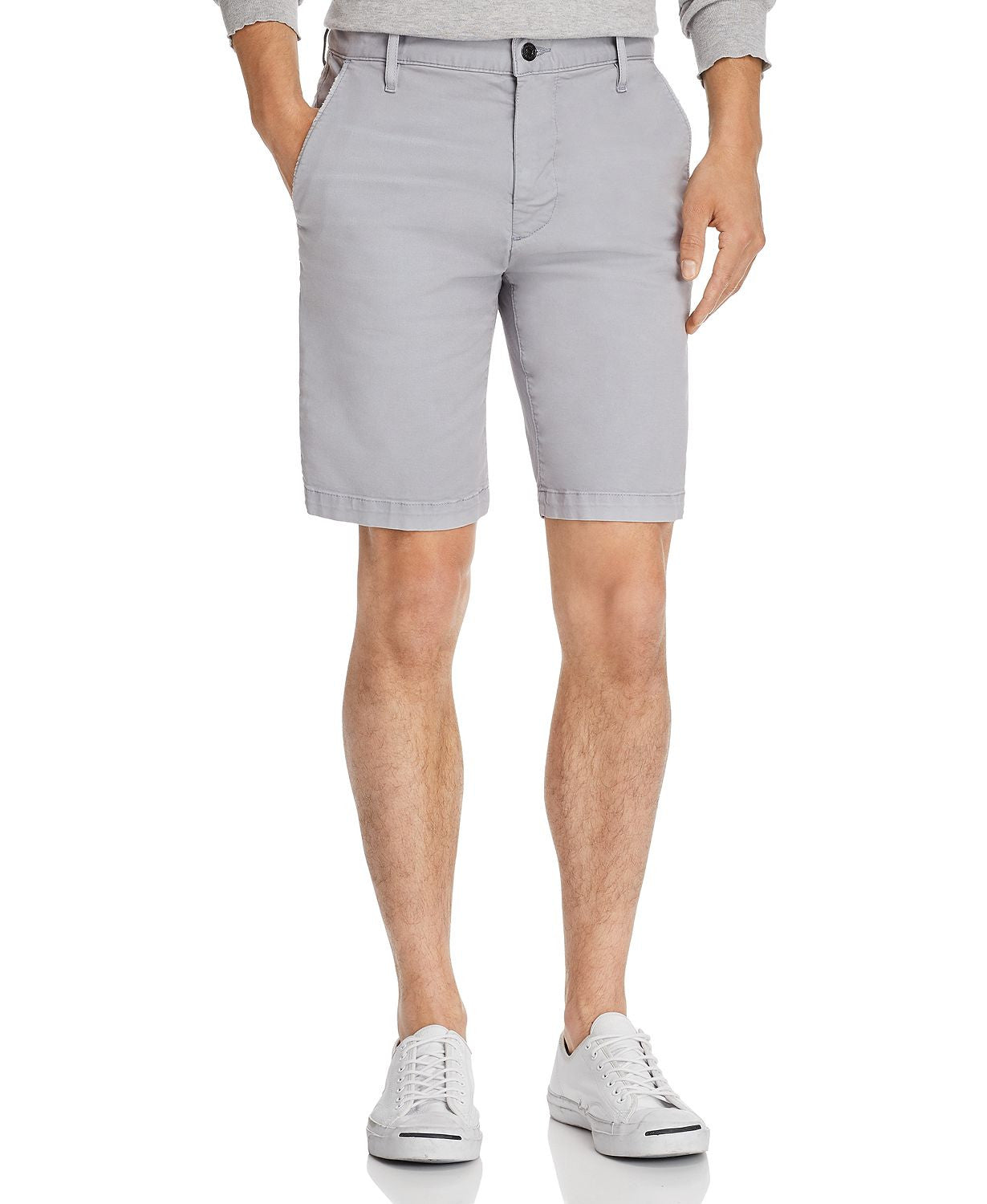 7 For All Mankind Slim Fit Chino Shorts Stone