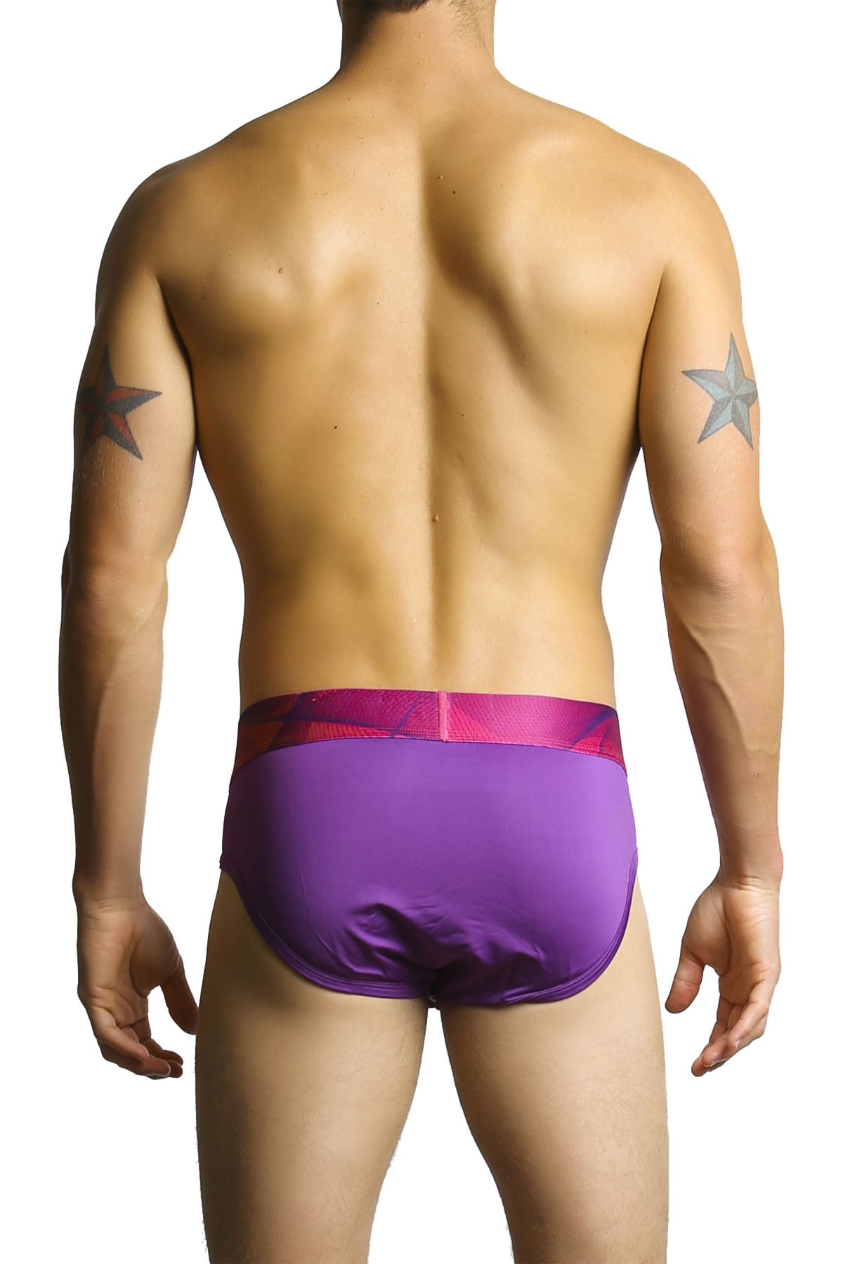 2-Pack Papi Pink & Purple Microfusion Performance Brief