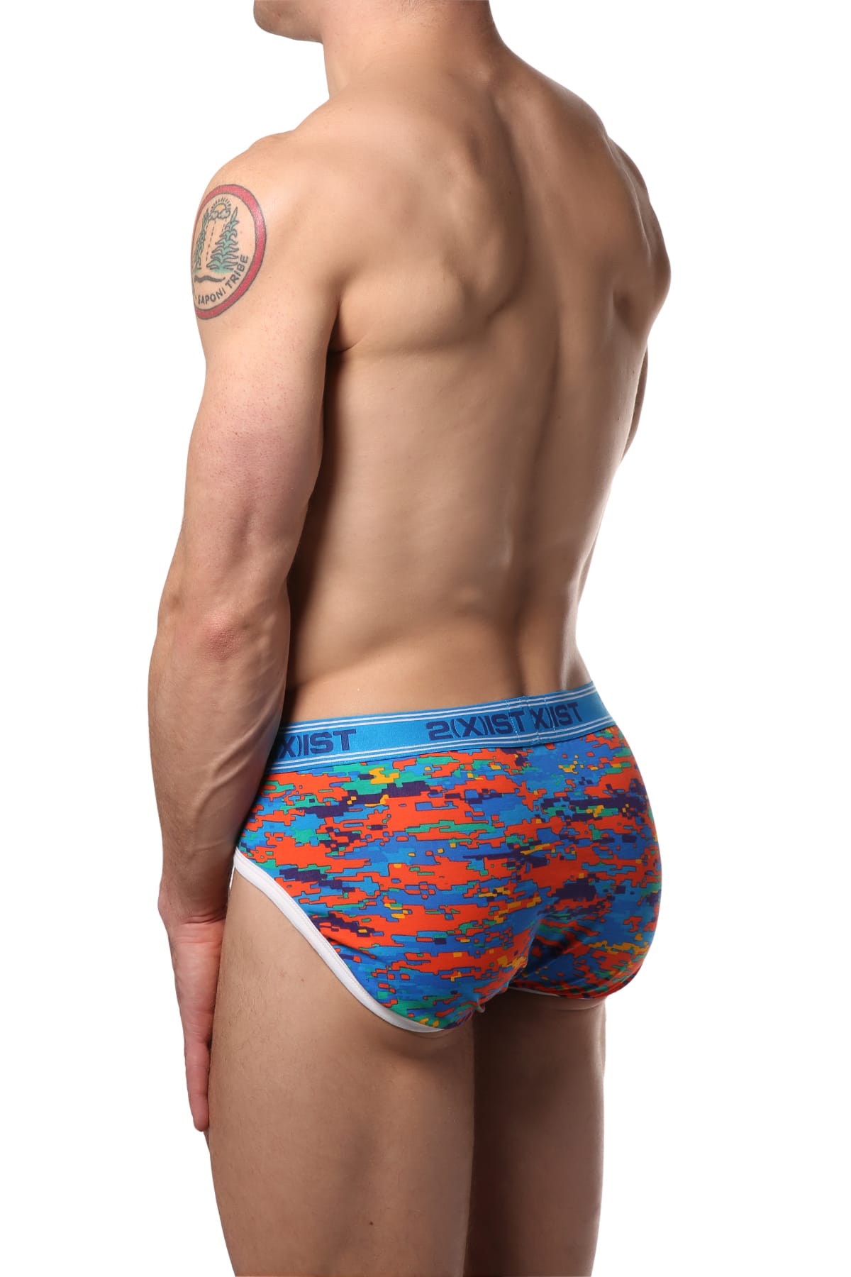 2(X)IST Orangeade Camo No-Show Brief