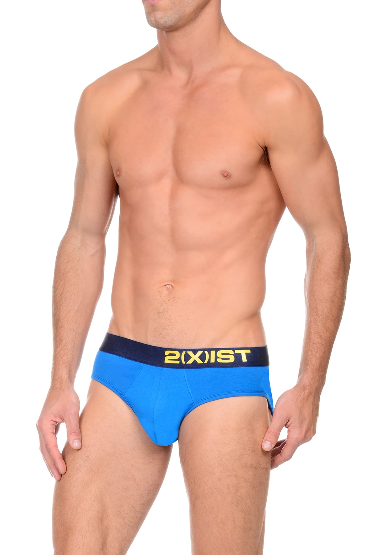 2(X)IST Blue & Blue Electric Cotton Brief