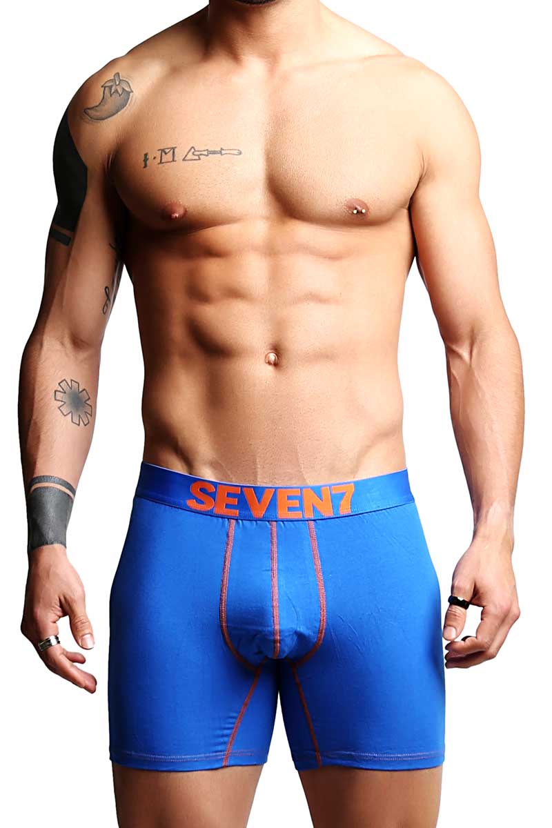 2-Pack Seven7 Medium Blue Boxer Brief