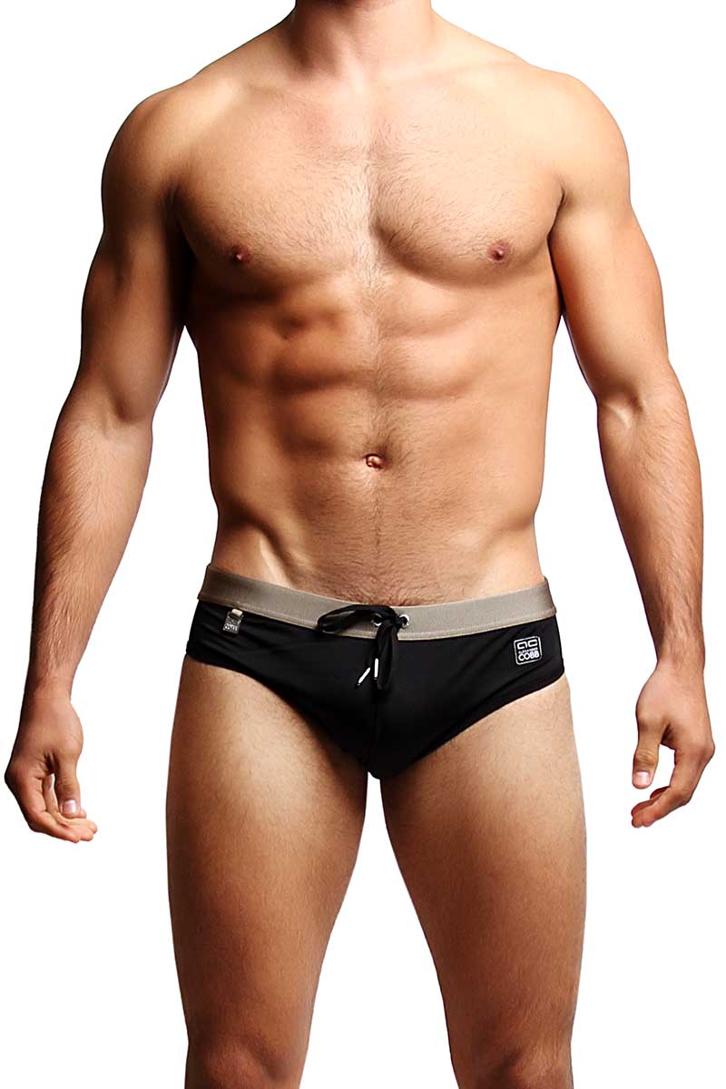 Alexander Cobb Elegant Black Swim Brief