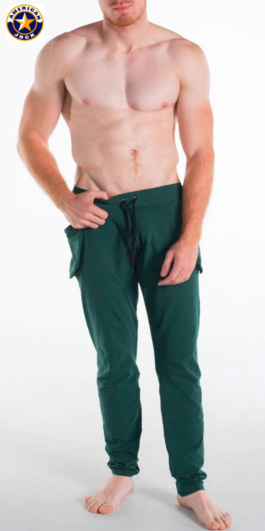 A J Forest Green Decathlon Pant