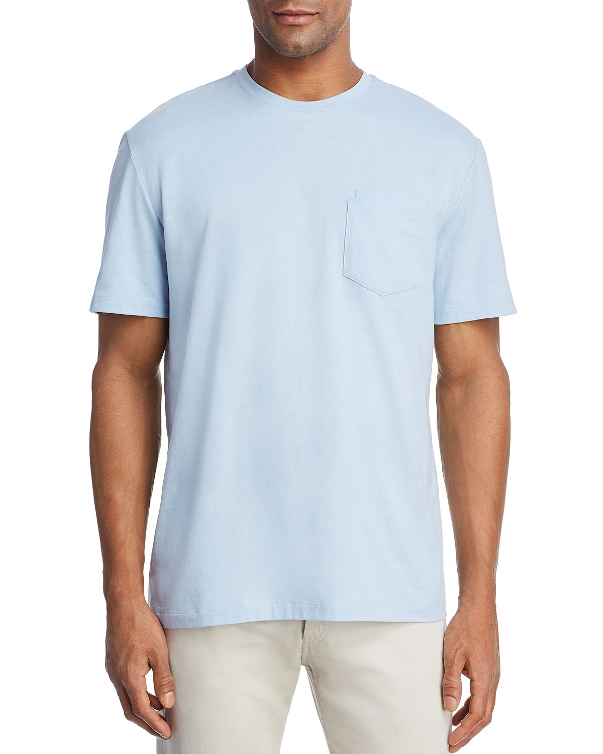 A.p.c. Double Pocket Crewneck Tee Bleu